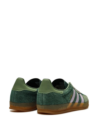 adidas Gazelle Indoor Mineral Green/ Silver Sneakers Floriamart