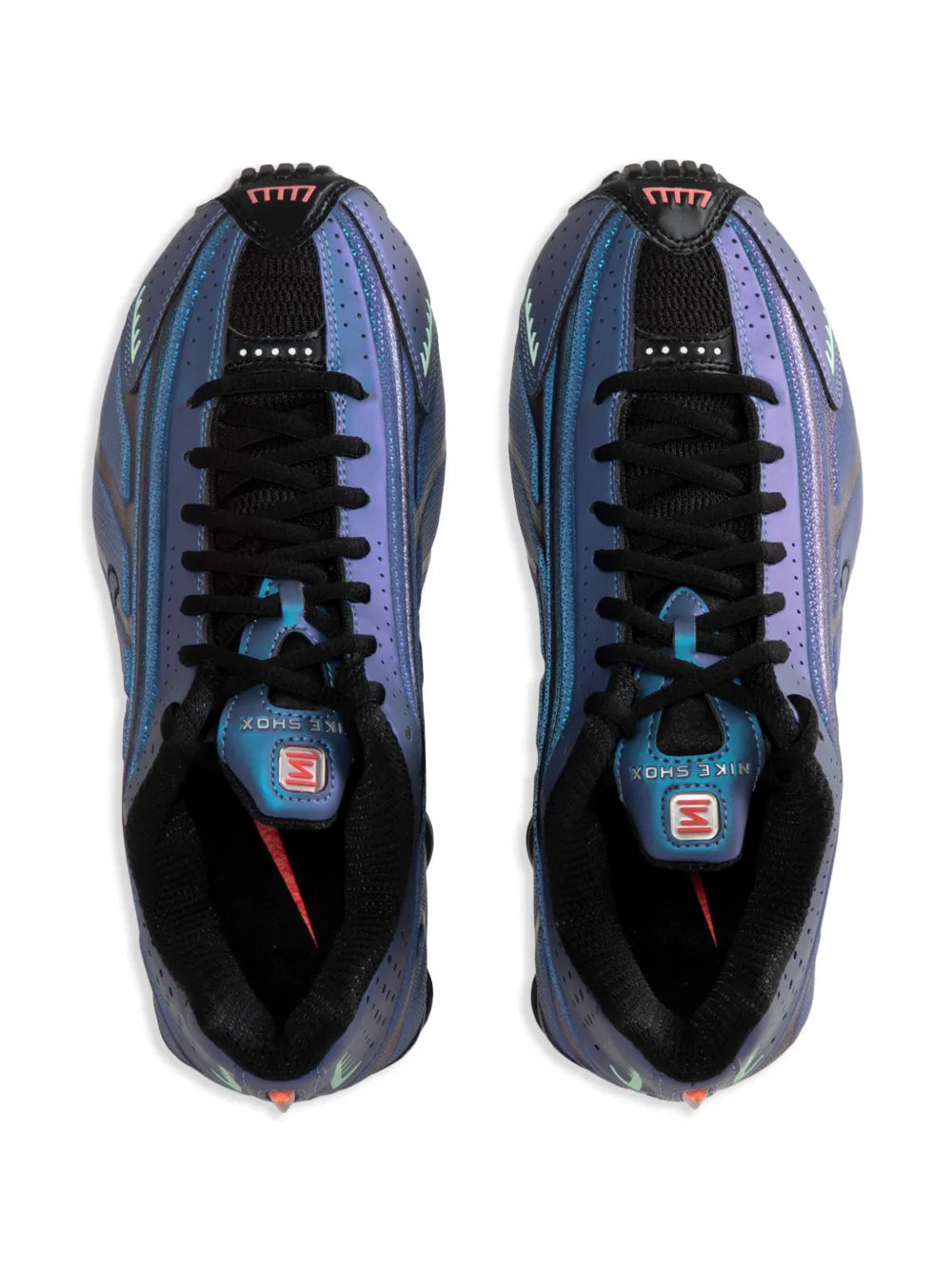 Nike Shox R4 Iridescent/Black Sneakers floriamart.shop