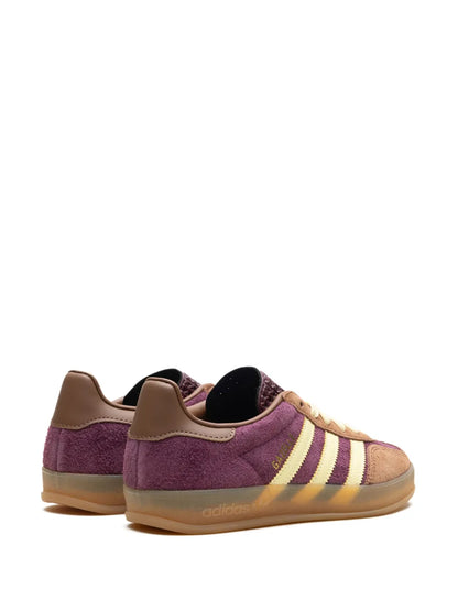 adidas Gazelle Indoor Maroon/Almost Yellow/Preloved Brown Sneakers Floriamart