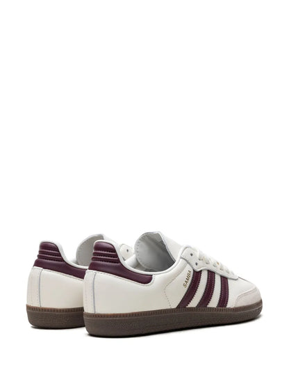 adidas X Emmi Samba Og Off-White/Maroon Sneakers
