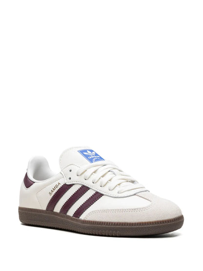 adidas X Emmi Samba Og Off-White/Maroon Sneakers