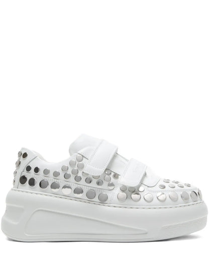 Acne Studios Touch-Strap Platform Sneakers Floriamart
