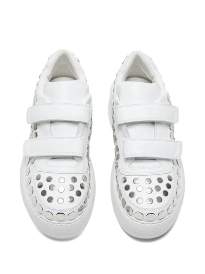 Acne Studios Touch-Strap Platform Sneakers Floriamart