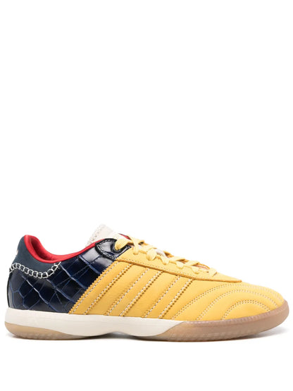 adidas Samba Millenium Wales Bonner - Fade Gold/Navy Croc Sneakers Floriamart