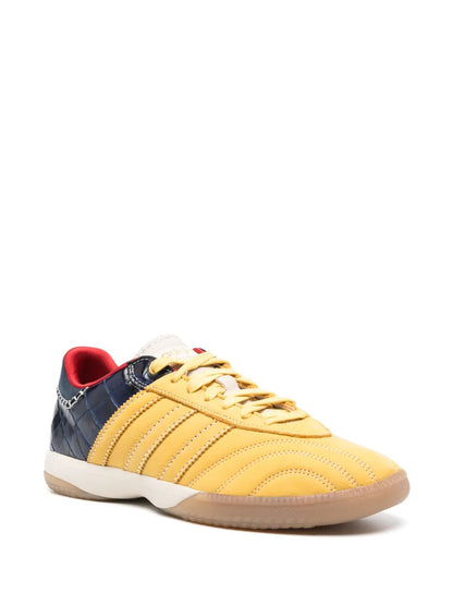 adidas Samba Millenium Wales Bonner - Fade Gold/Navy Croc Sneakers Floriamart