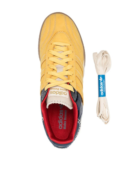 adidas Samba Millenium Wales Bonner - Fade Gold/Navy Croc Sneakers Floriamart