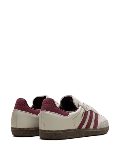 adidas Samba Og Putty Grey Maroon Sneakers Floriamart