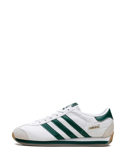 adidas Country Japan White Collegiate Green Sneakers Floriamart