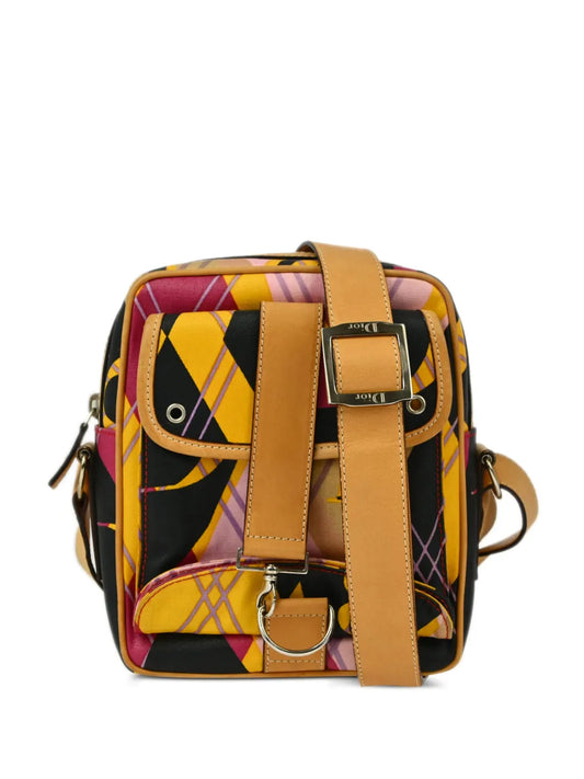 Pre-OwnedChristian Dior Pre-Owned2004 Argyle check shoulder bag
