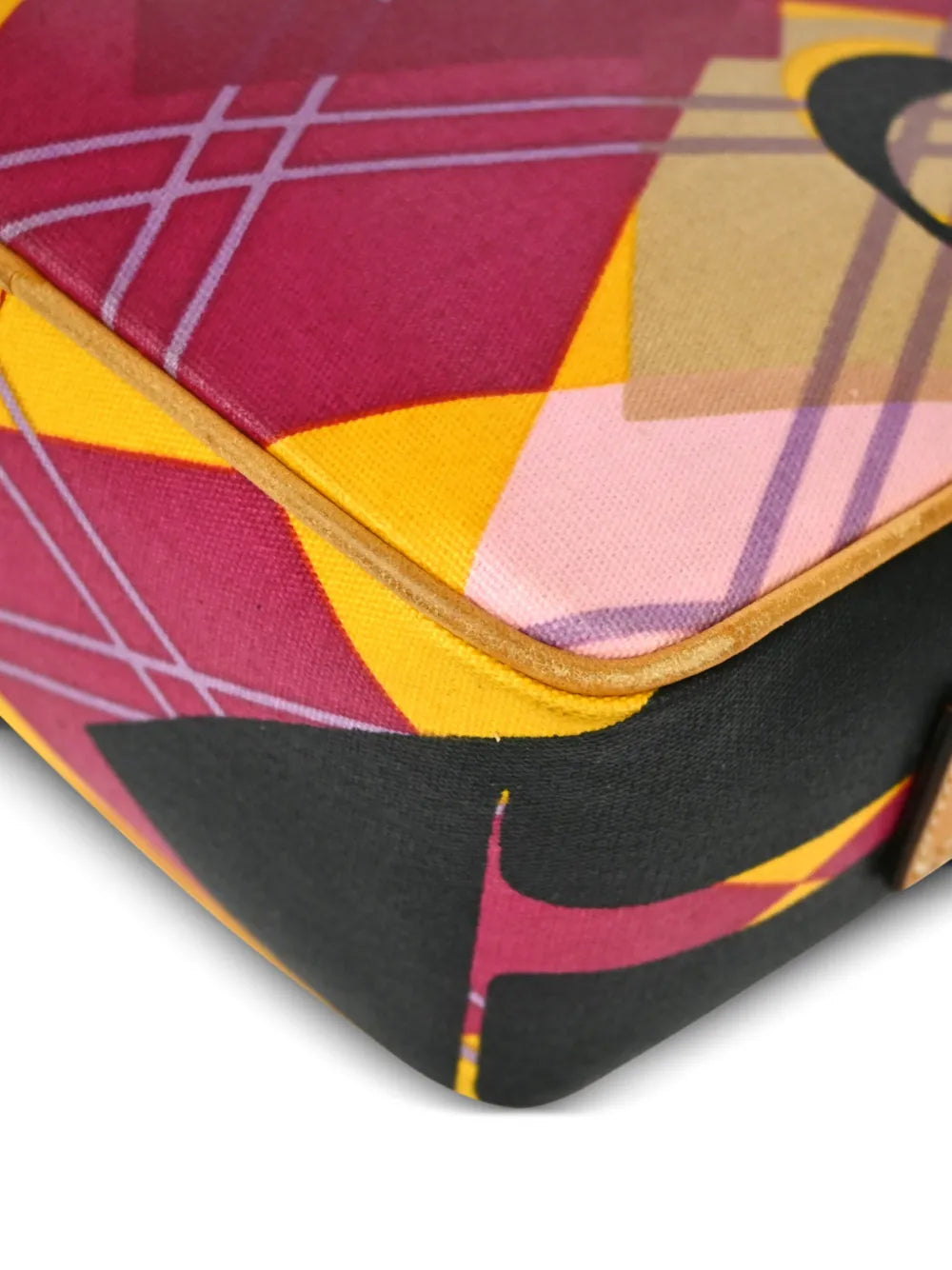 Pre-OwnedChristian Dior Pre-Owned2004 Argyle check shoulder bag