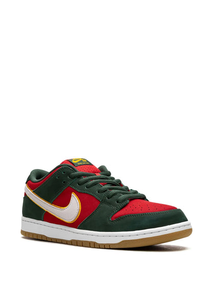 Nike Sb Dunk Seattle Sonics - Fir/Fire Red/University Gold Sneakers floriamart.shop