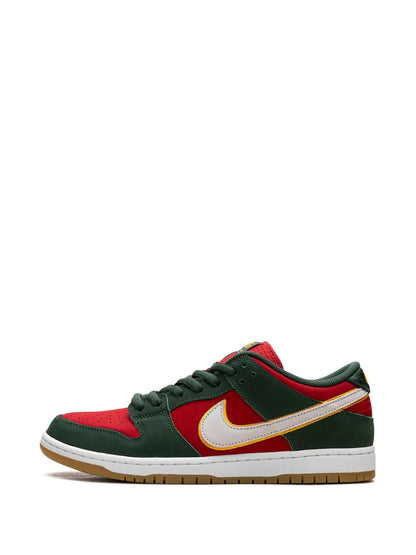 Nike Sb Dunk Seattle Sonics - Fir/Fire Red/University Gold Sneakers floriamart.shop