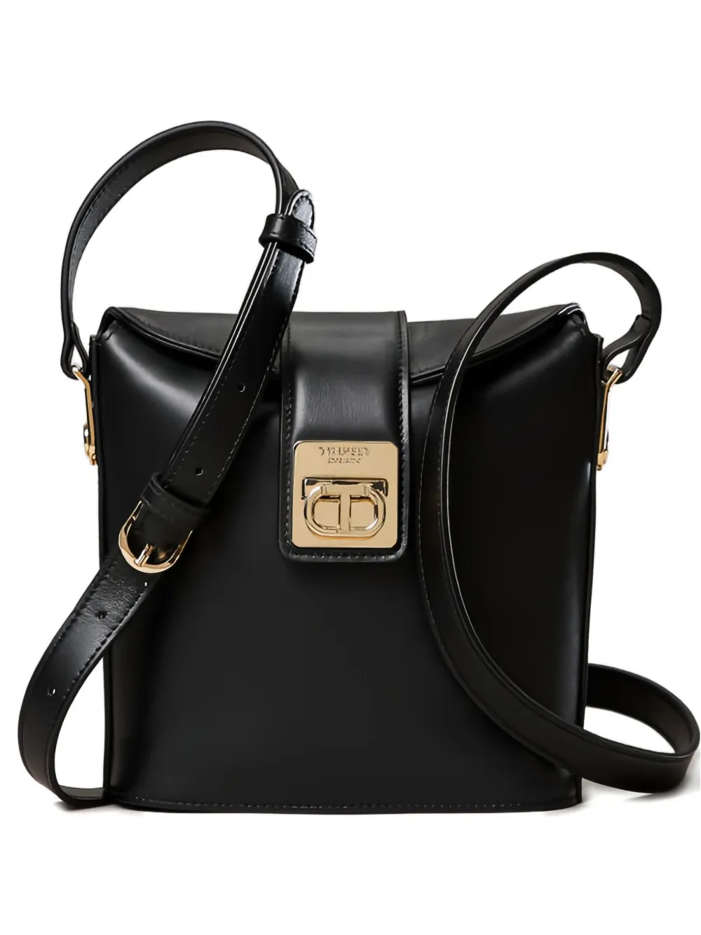 TWINSETflap-lock bucket bag