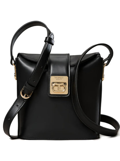 TWINSETflap-lock bucket bag