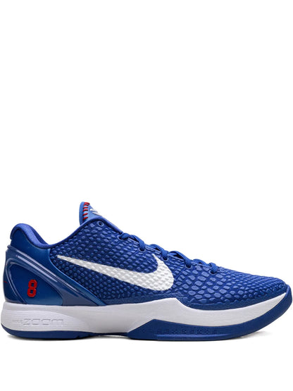 Nike Zoom Kobe 6 Protro Dodgers Game Royal/White/University Red Sneakers floriamart.shop