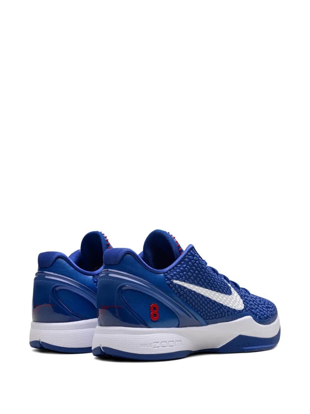 Nike Zoom Kobe 6 Protro Dodgers Game Royal/White/University Red Sneakers floriamart.shop
