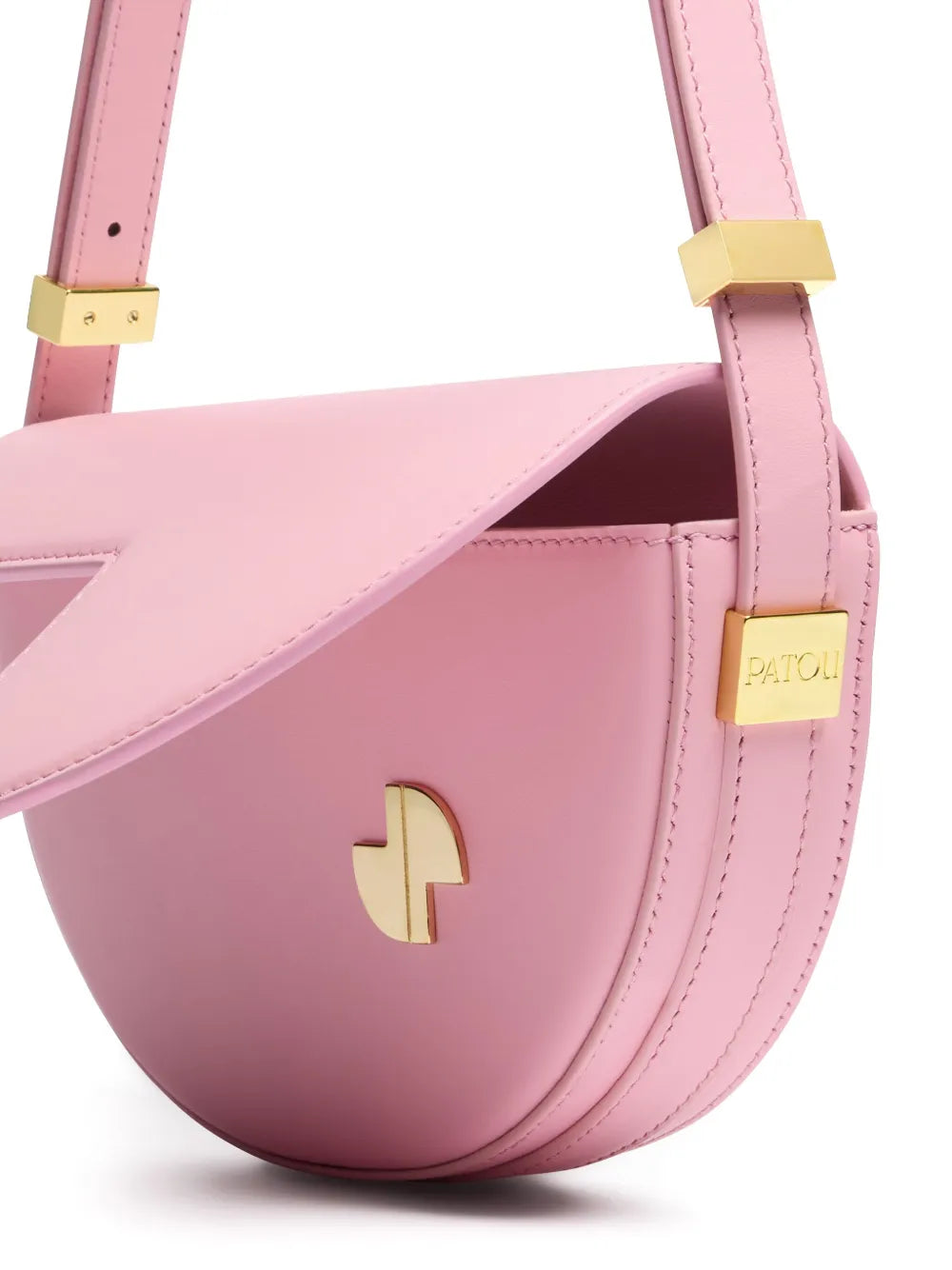 PatouLe Petit Patou leather shoulder bag
