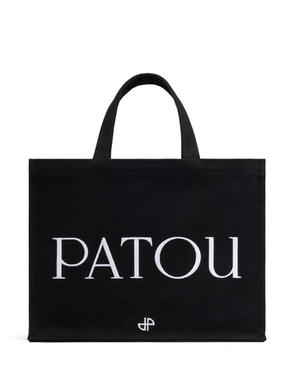 New SeasonPatoumedium logo-print tote bag