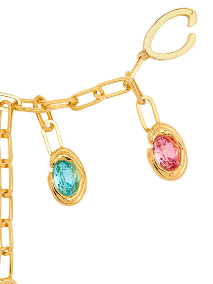 Oscar de la RentaCrystal O bag charm