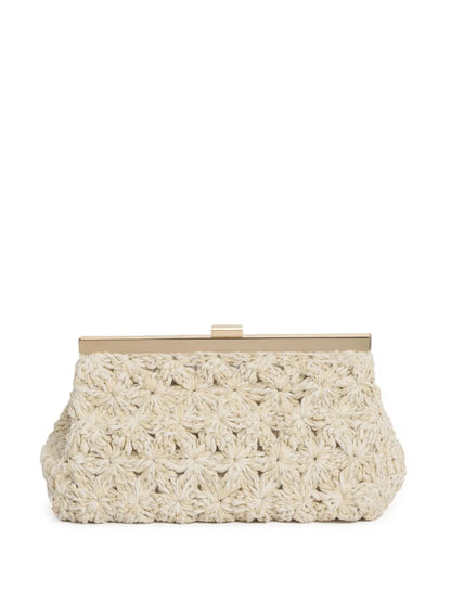 Fabiana Filippicrochet clutch bag