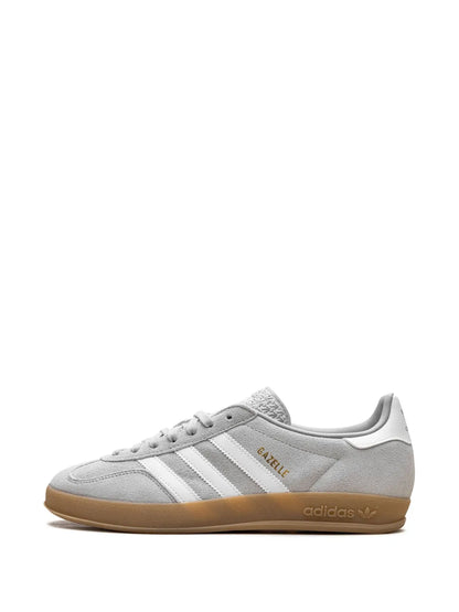 adidas Gazelle Indoor Grey Two/Cloud White/Gold Metallic Sneakers Floriamart