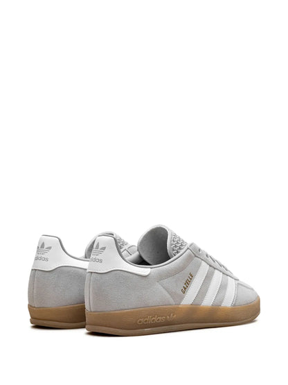 adidas Gazelle Indoor Grey Two/Cloud White/Gold Metallic Sneakers Floriamart