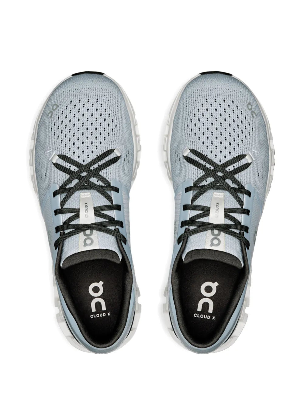 On Running Cloud X 4 Glacier/Stone Sneakers floriamart.shop