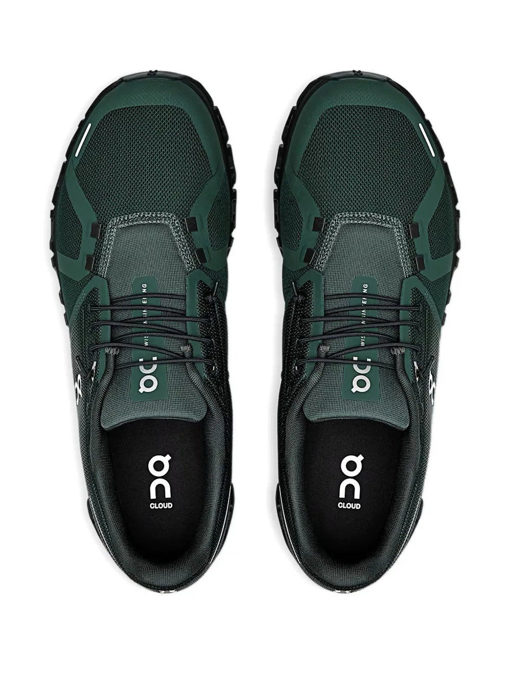 On Running Cloud 6 Dark Green Sneakers floriamart.shop