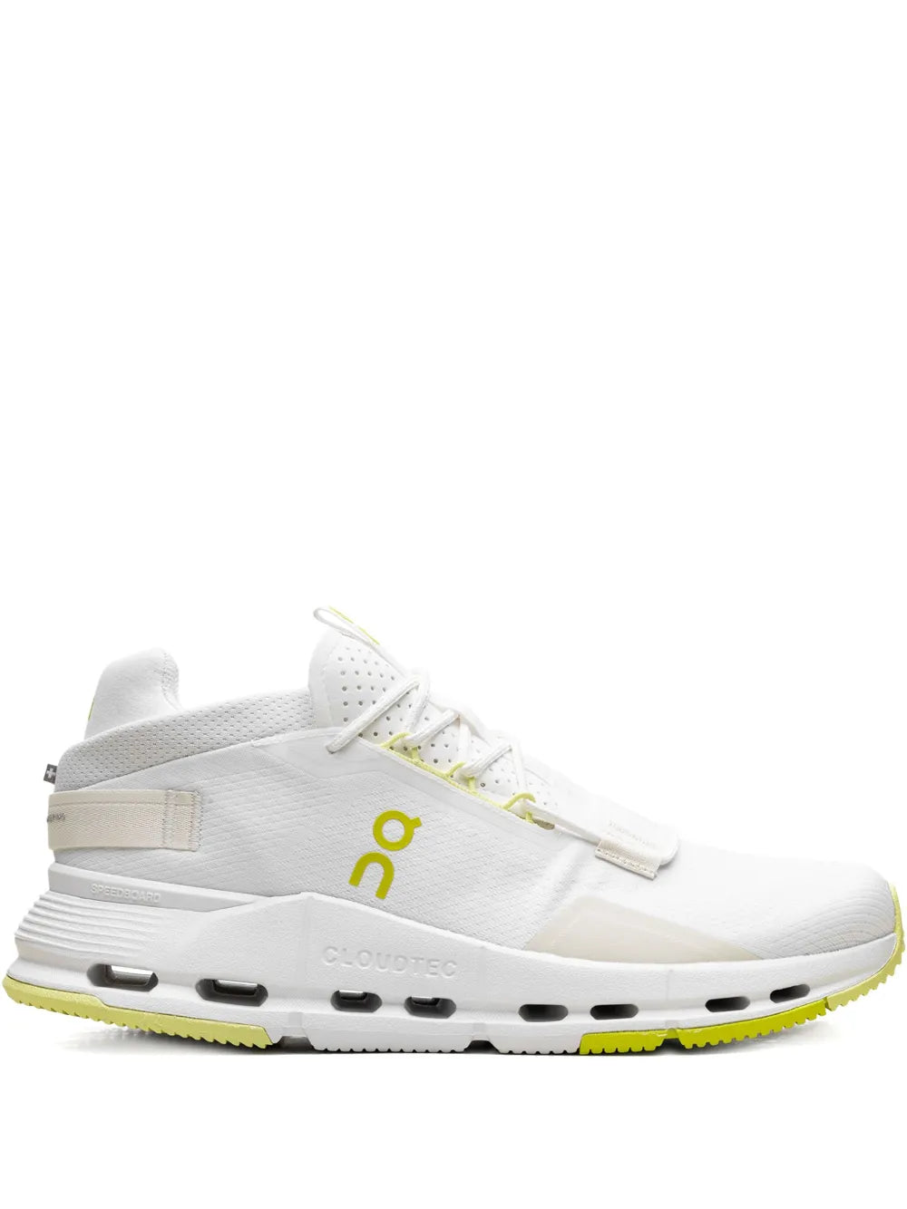 On Running Cloudnova 2 White/Limelight Sneakers floriamart.shop