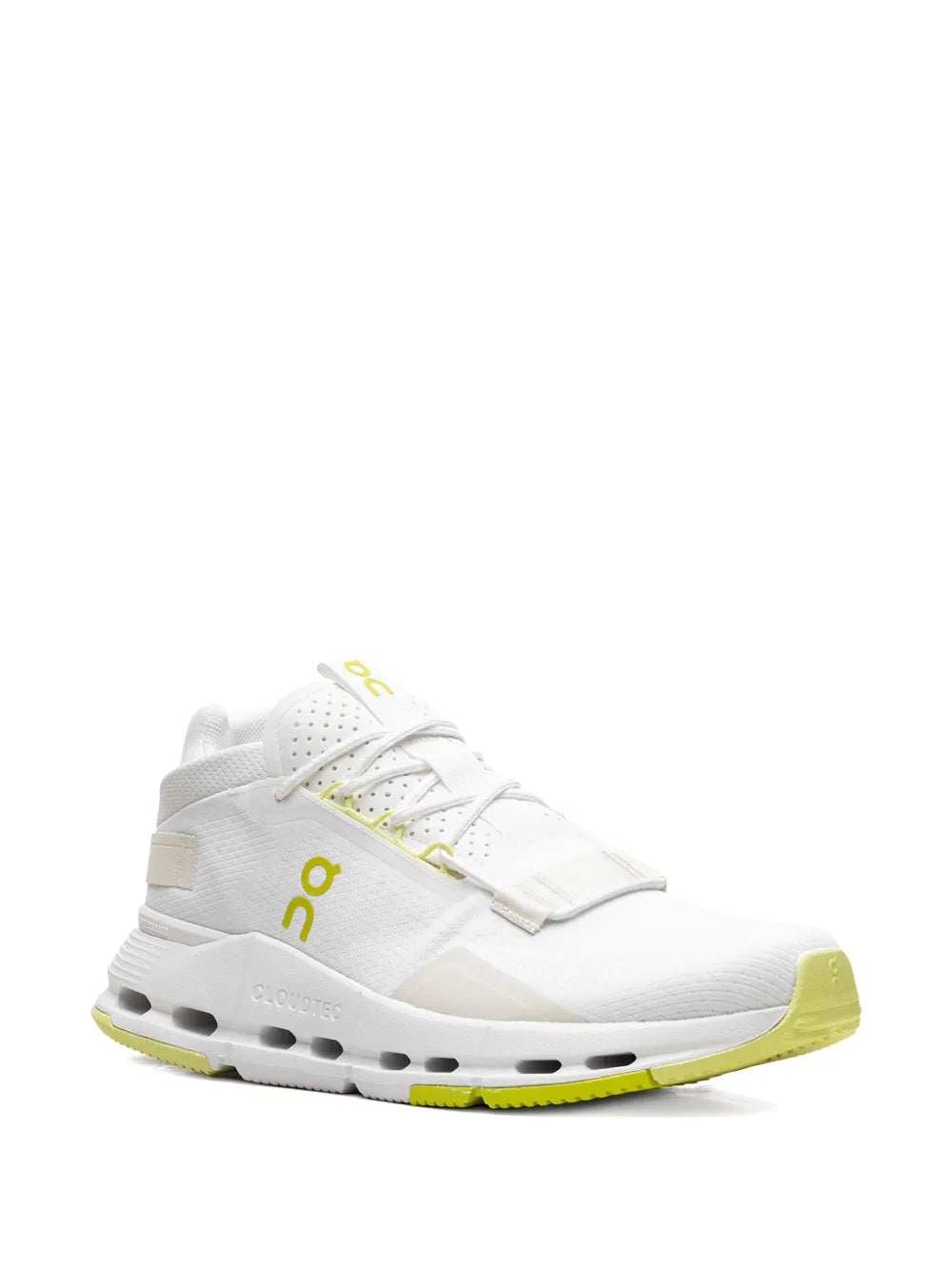 On Running Cloudnova 2 White/Limelight Sneakers floriamart.shop