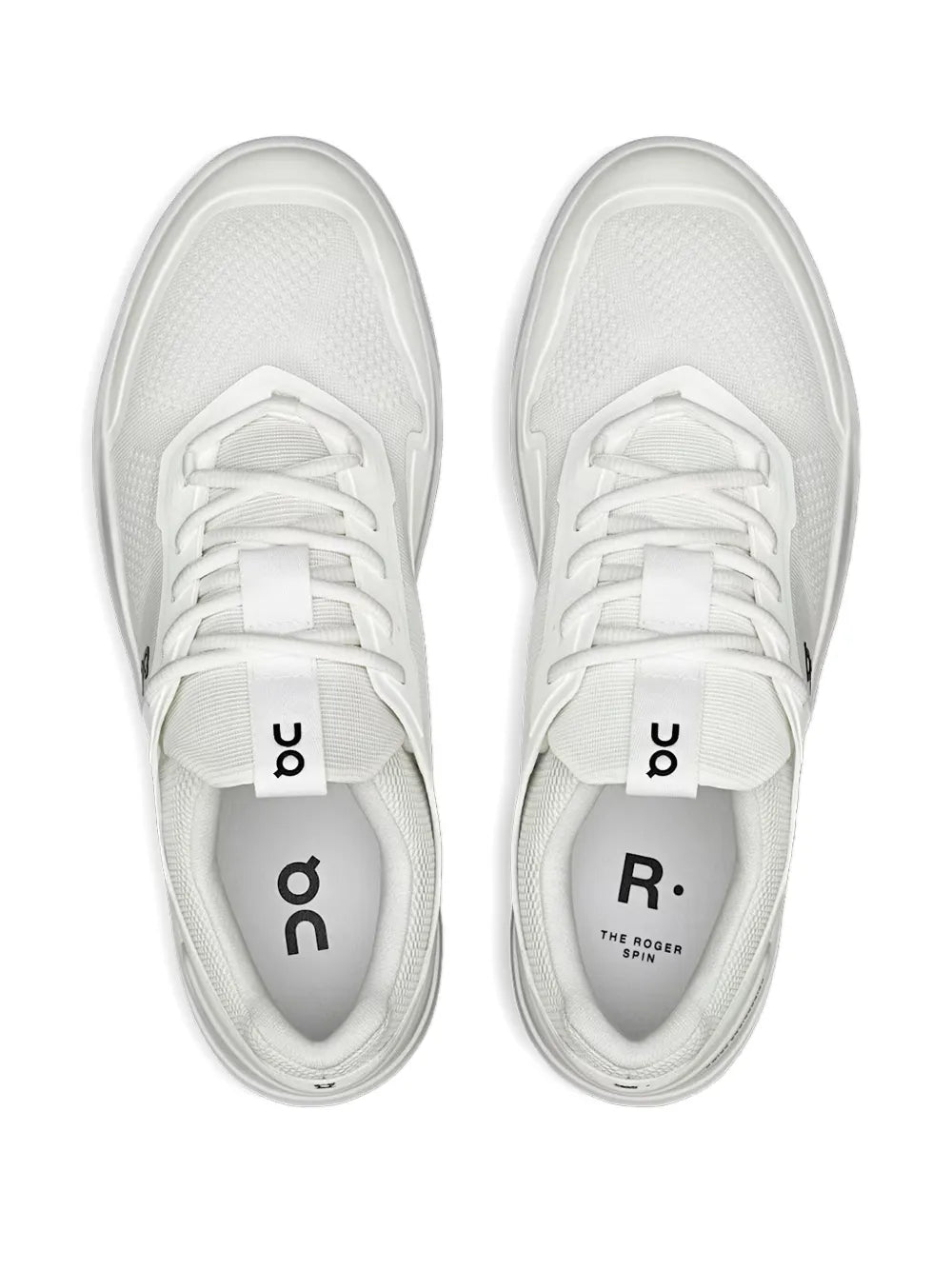 On Running The Roger Spin White/Black Sneakers floriamart.shop