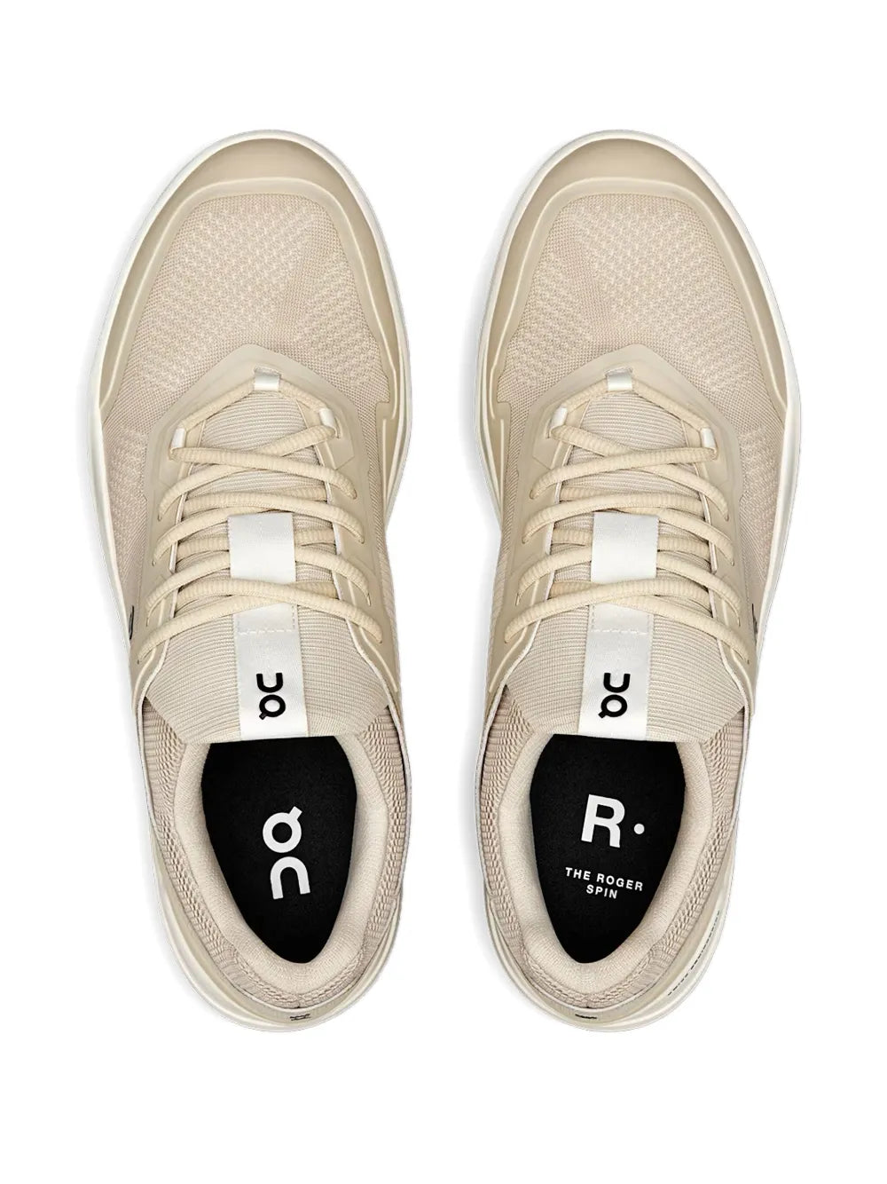 On Running The Roger Spin Sand/Ivory Sneakers floriamart.shop