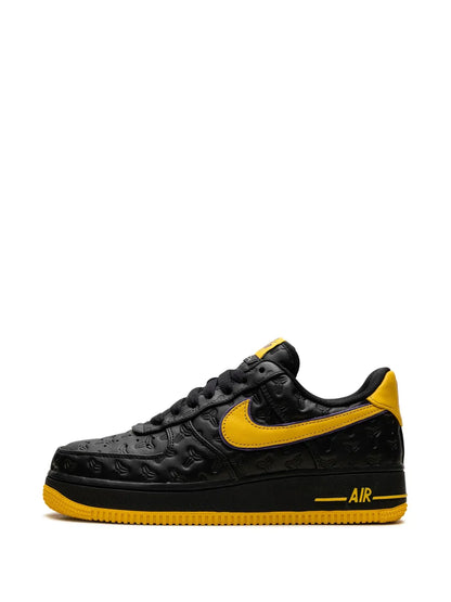 Nike X Kobe Bryant Air Force 1 Low Lakers Away - Black/Varsity Maize/Varsity Purple Sneakers floriamart.shop