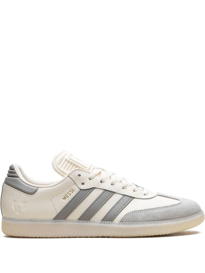 adidas Samba Lionel Messi - Cream White/Light Brown/Metallic Gold Sneakers Floriamart