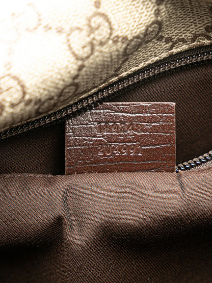 Pre-OwnedGucci Pre-Owned2000-2015 Large GG Supreme Flap Messenger Bag crossbody bag