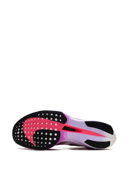 Nike Zoomx Vaporfly Next% 3  White/Vivid Purple/Purple Agate/Black Sneakers floriamart.shop