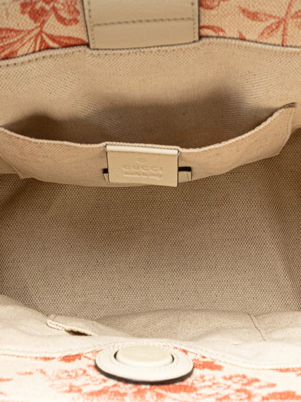Pre-OwnedGucci Pre-Owned2000-2015 GG Ribbon Herbarium satchel