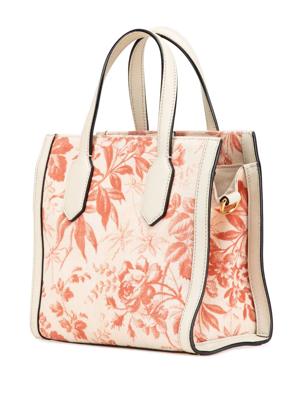 Pre-OwnedGucci Pre-Owned2000-2015 GG Ribbon Herbarium satchel