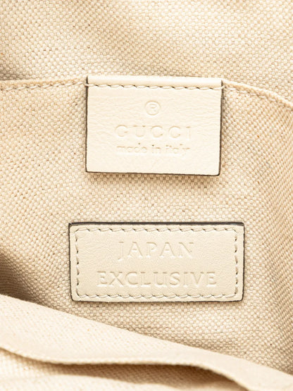 Pre-OwnedGucci Pre-Owned2000-2015 GG Ribbon Herbarium satchel