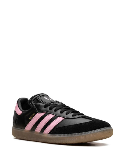adidas X Lionel Messi Samba Core Black/Gold Metallic/Gum Sneakers