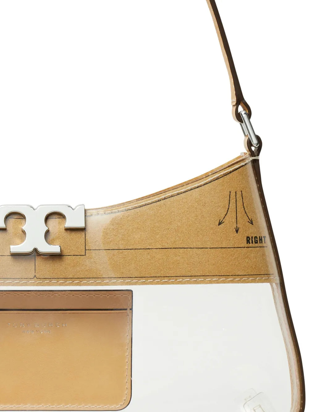 Tory BurchEleanor Clear Slim shoulder bag