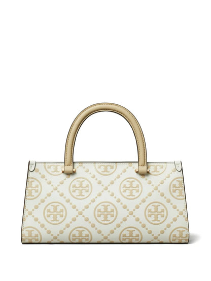 Tory Burchsmall T Monogram-embossed E/W tote bag