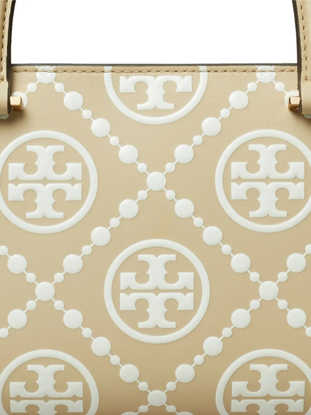 Tory Burchsmall T Monogram-embossed E/W tote bag