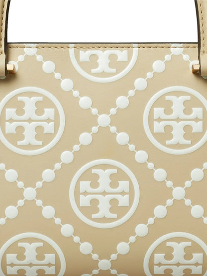 Tory Burchsmall T Monogram-embossed E/W tote bag