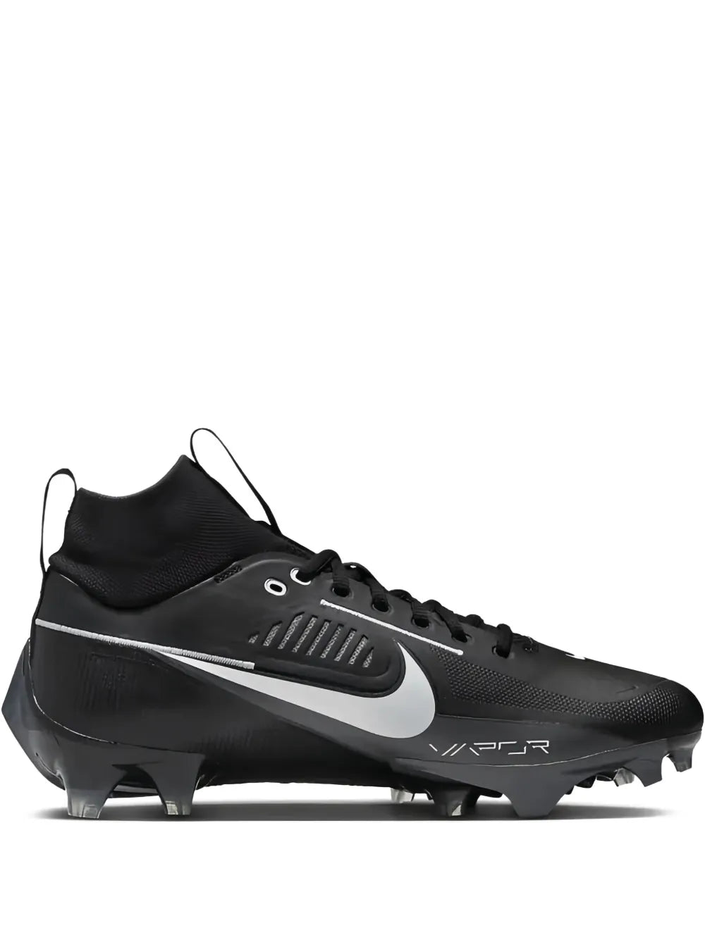 Nike Vapor Edge Pro 360 2 Black7Iron Grey/White Cleats floriamart.shop