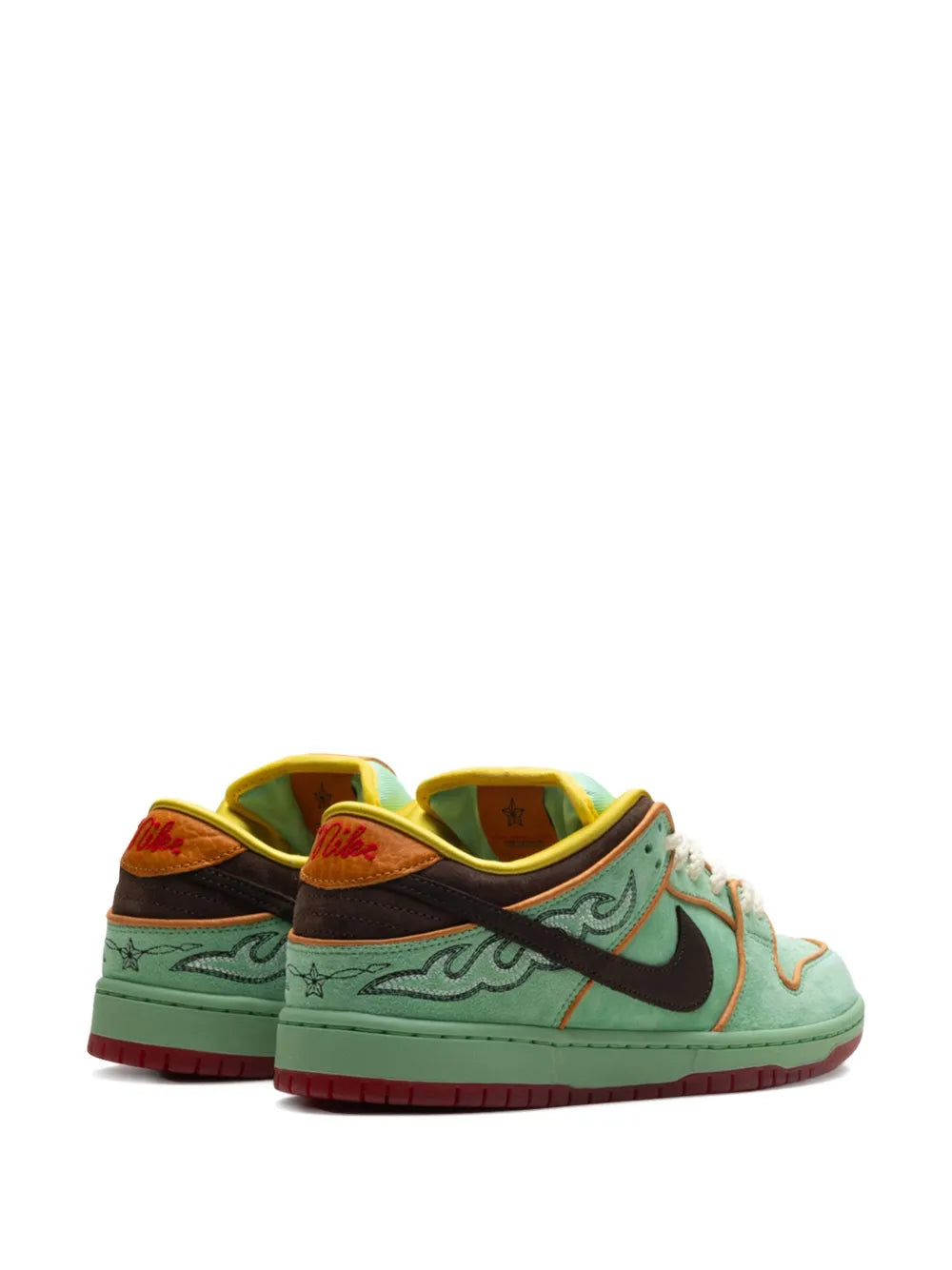 Nike X Bhm Dunk Low Rodeo Tourmaline Sneakers floriamart.shop
