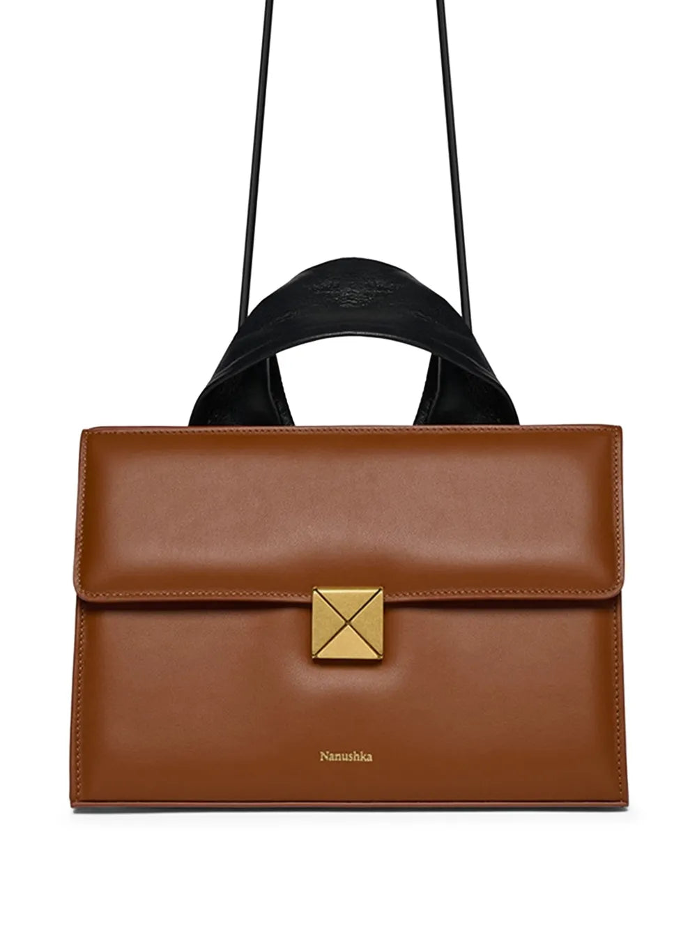 Nanushkalogo-stamp tote bag