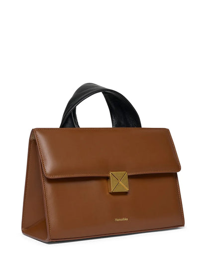 Nanushkalogo-stamp tote bag