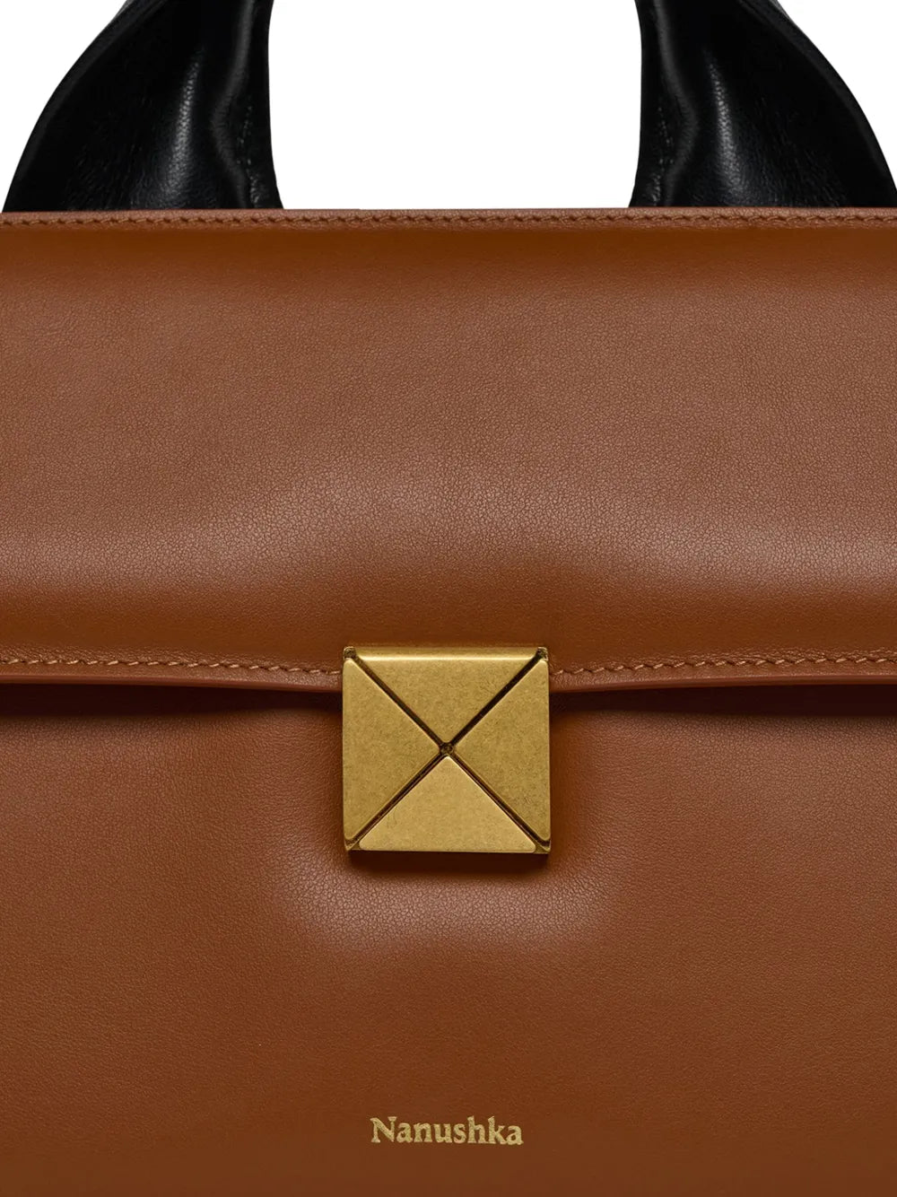 Nanushkalogo-stamp tote bag