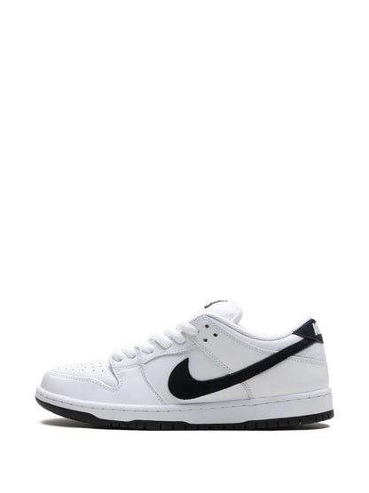 Nike Sb Dunk Low White/Black Sneakers floriamart.shop